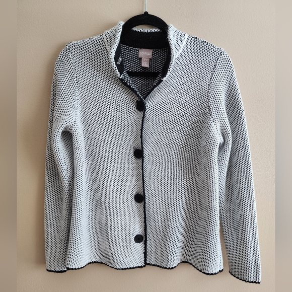 Chico's Sweater Jacket - Picture 1 of 3